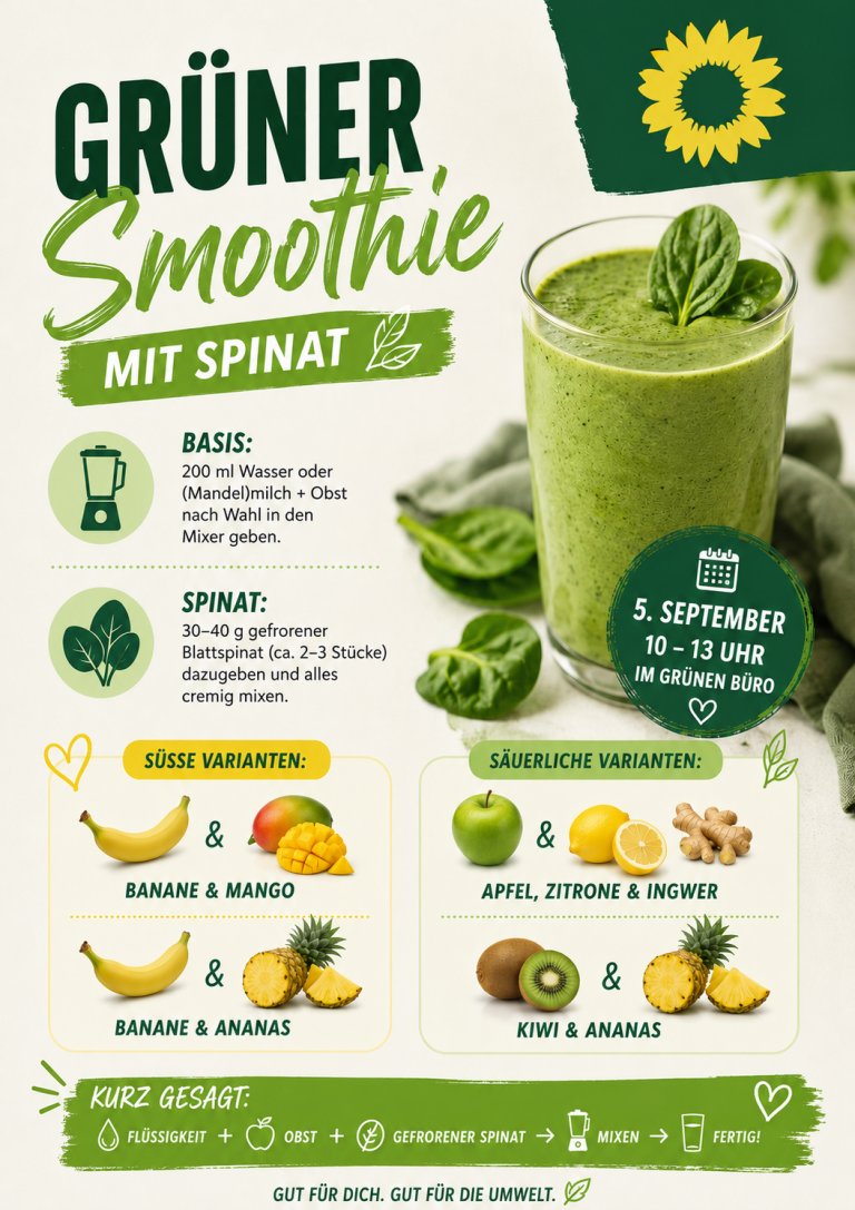 Unser Rezept für den Gesundheitstag