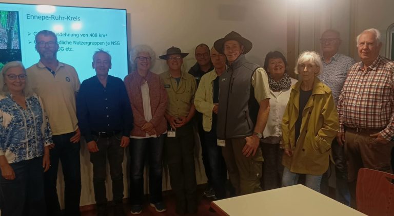 Grüne besuchen Ranger vor Ort in Ennepetal